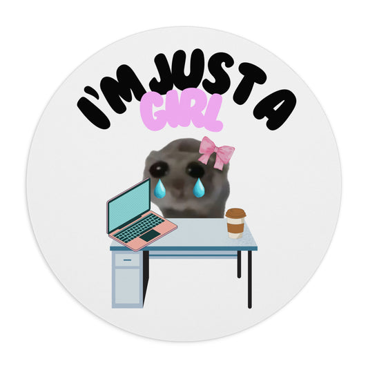 Mouse Pad | I'm just a girl  💋